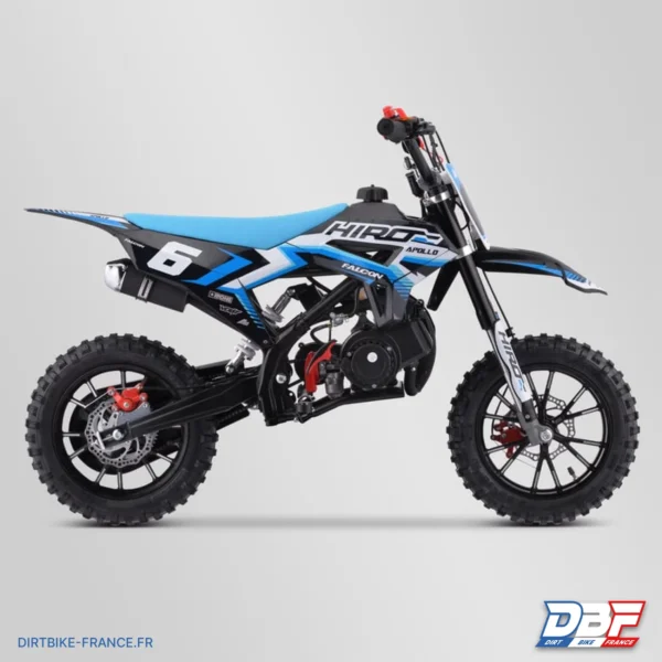 Pocket cross enfant hiro falcon 49cc Bleu, photo 5 sur Dirt Bike France