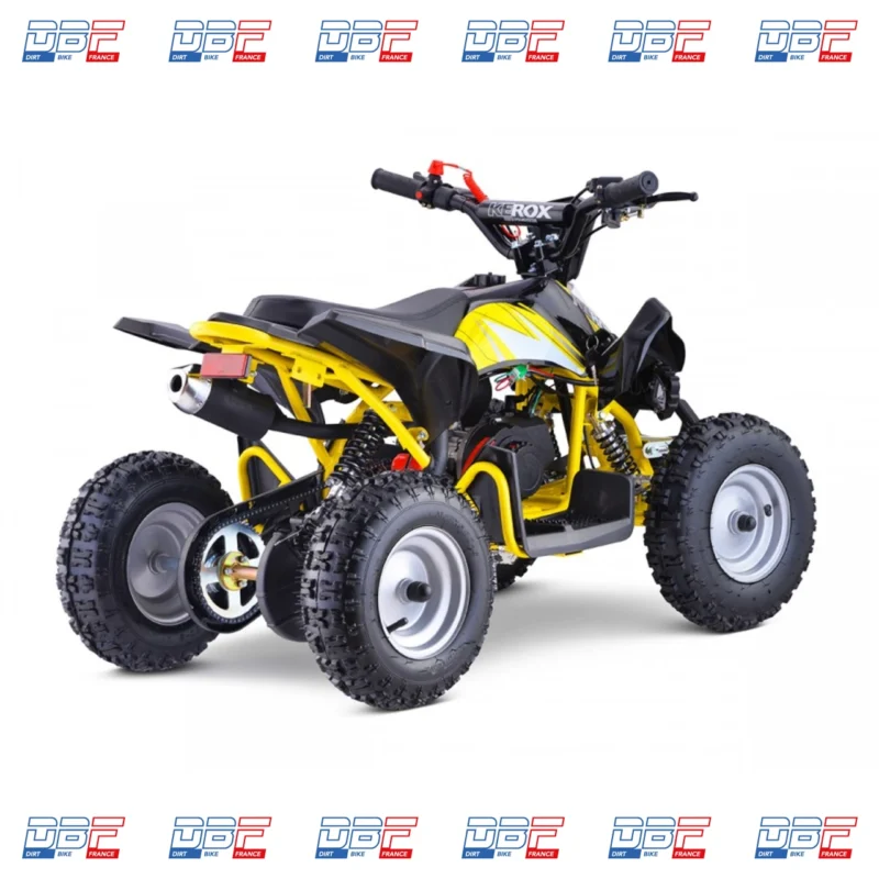 Pocket Quad 50cc enfant KEROX Rex BW6 JAUNE, Dirt Bike France - Photo N°6