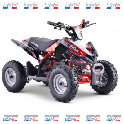 Pocket Quad 50cc enfant KEROX Rex BW6 ROUGE Dirt Bike France