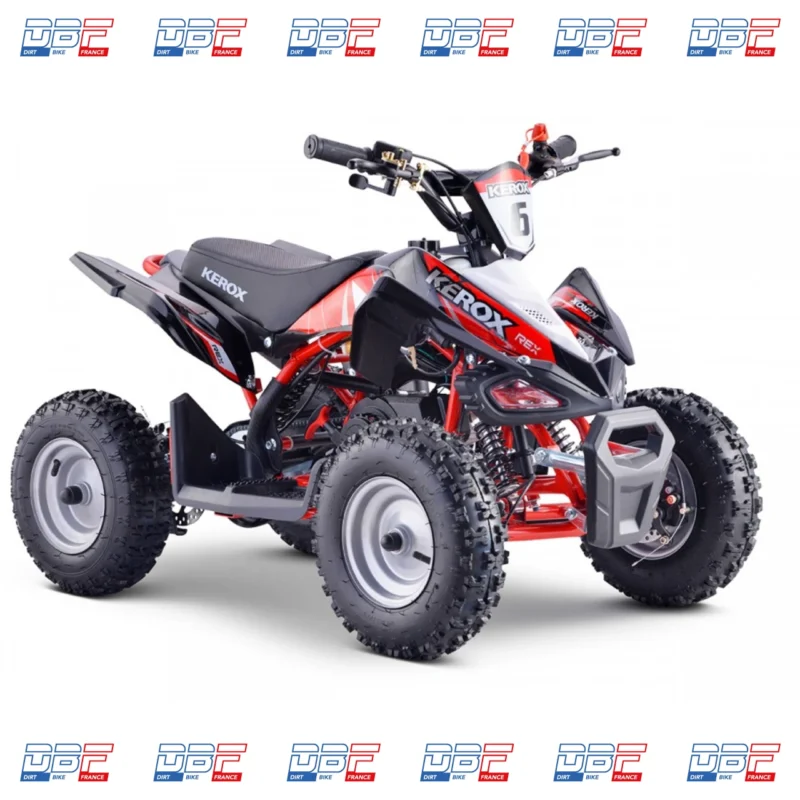 Pocket Quad 50cc enfant KEROX Rex BW6 ROUGE, Dirt Bike France - Photo N°1