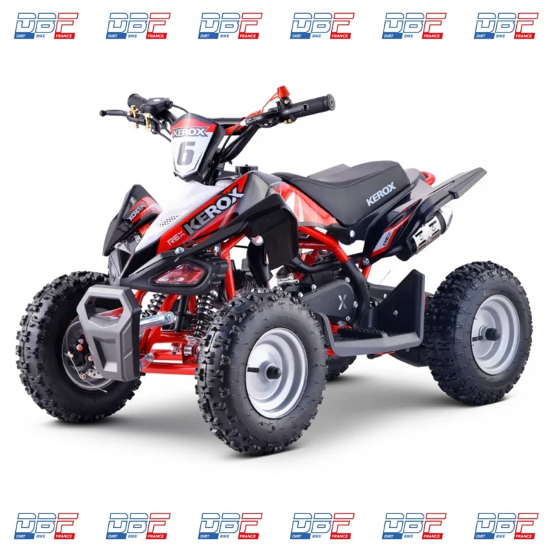 Pocket Quad 50cc enfant KEROX Rex BW6 ROUGE, Dirt Bike France - Photo N°2