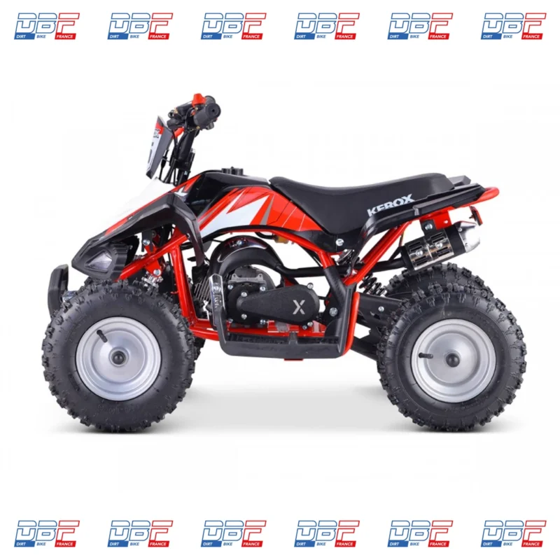 Pocket Quad 50cc enfant KEROX Rex BW6 ROUGE, Dirt Bike France - Photo N°4