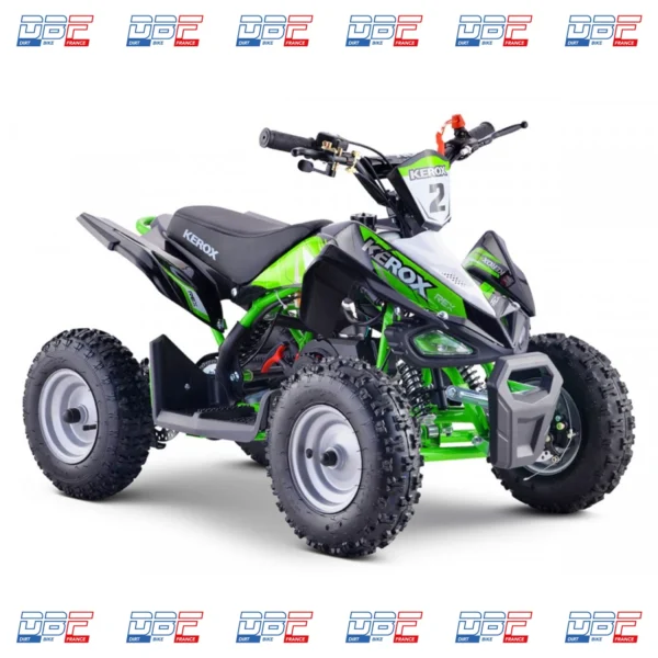 Pocket Quad 50cc enfant KEROX Rex BW6 VERT Dirt Bike France