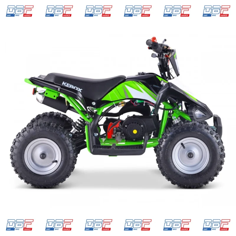 Pocket Quad 50cc enfant KEROX Rex BW6 VERT, Dirt Bike France - Photo N°4