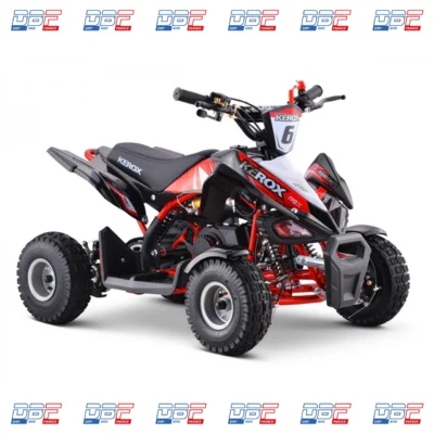 Pocket Quad 50cc enfant KEROX Rex ROUGE Dirt Bike France