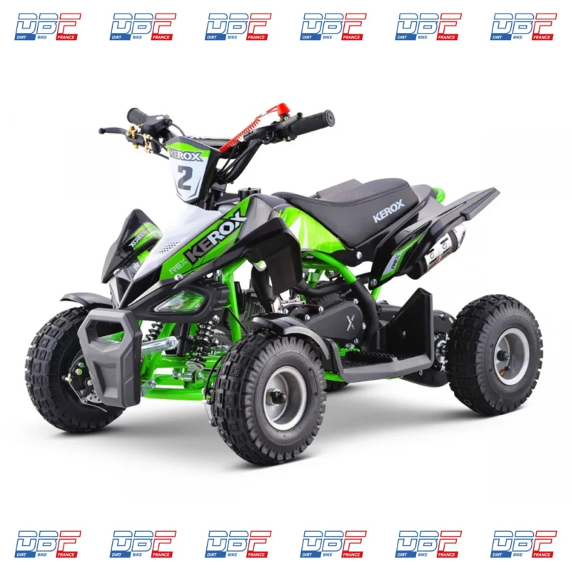 Pocket Quad 50cc enfant KEROX Rex VERT, Dirt Bike France - Photo N°3