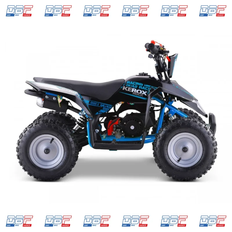 Pocket Quad 50cc Enfant KEROX Rock BW6 BLEU, Dirt Bike France - Photo N°4