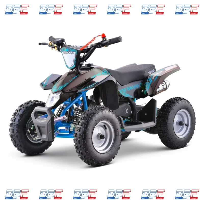 Pocket Quad 50cc Enfant KEROX Rock BW6 BLEU, Dirt Bike France - Photo N°5