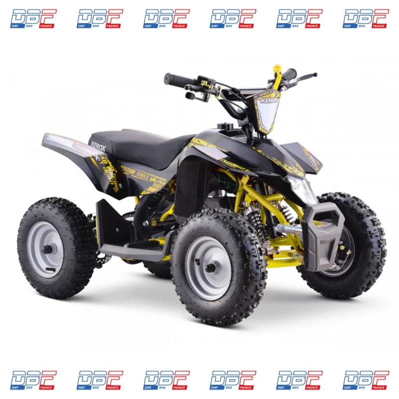 Pocket Quad 50cc Enfant KEROX Rock BW6 JAUNE, Dirt Bike France - Photo N°1