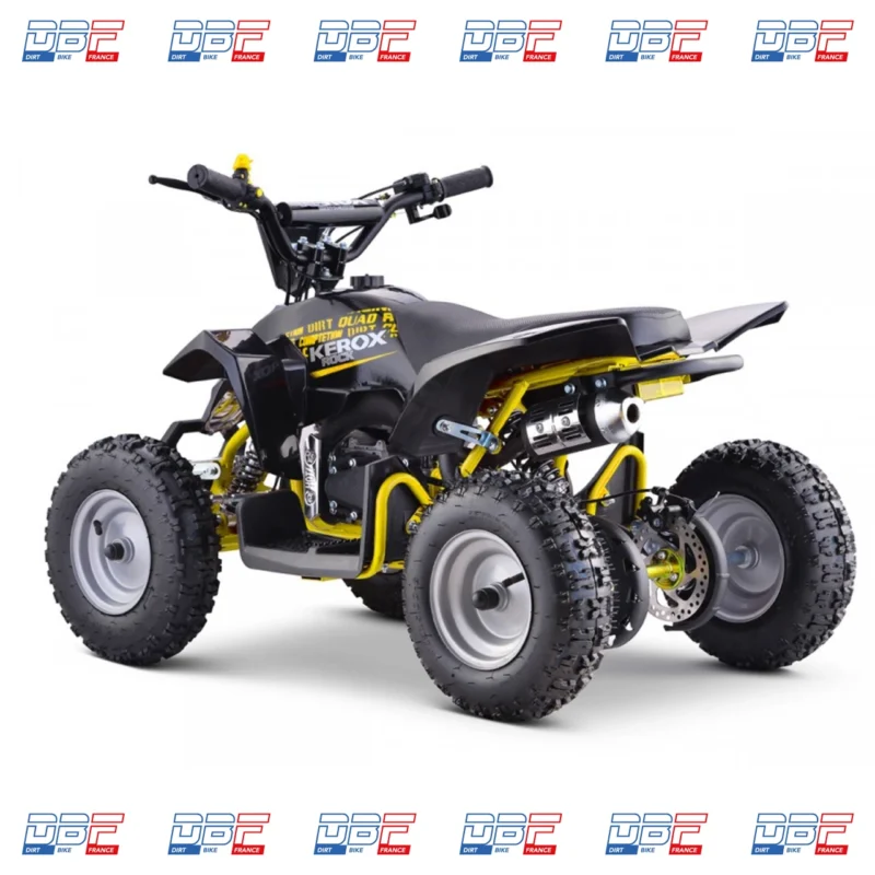 Pocket Quad 50cc Enfant KEROX Rock BW6 JAUNE, Dirt Bike France - Photo N°3