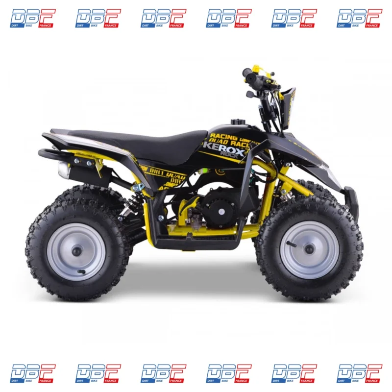 Pocket Quad 50cc Enfant KEROX Rock BW6 JAUNE, Dirt Bike France - Photo N°4