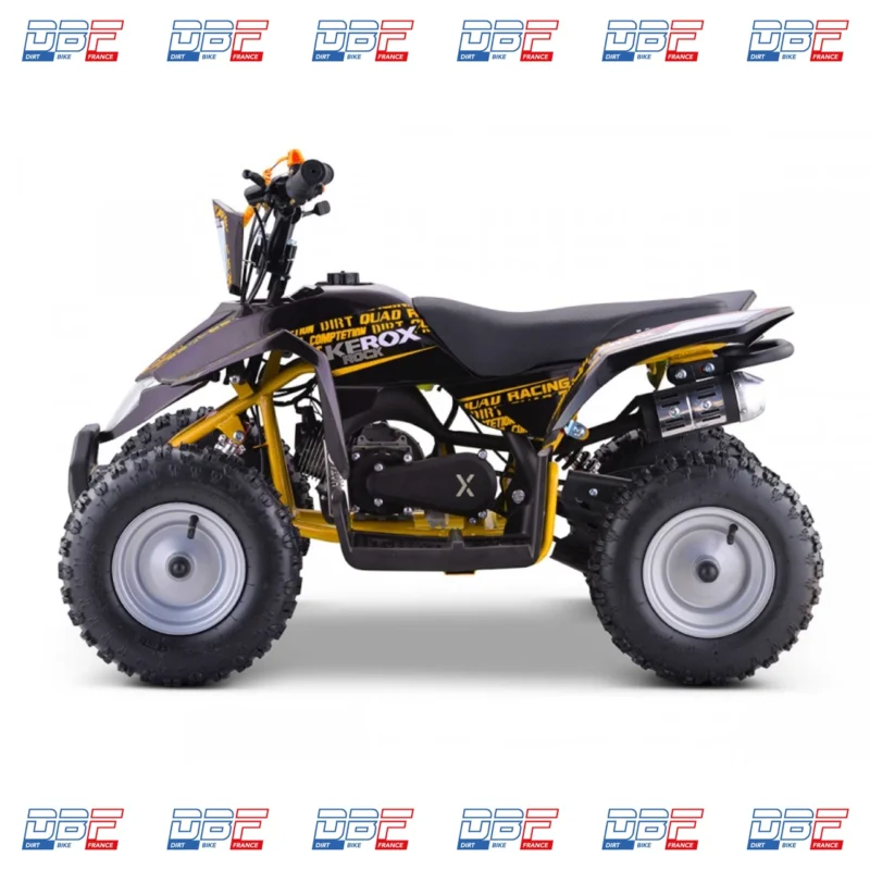 Pocket Quad 50cc Enfant KEROX Rock BW6 JAUNE, Dirt Bike France - Photo N°6