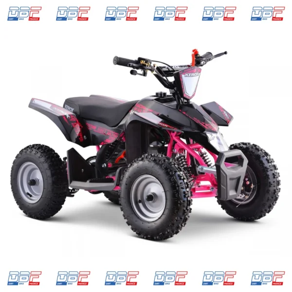 Pocket Quad 50cc Enfant KEROX Rock BW6 ROSE Dirt Bike France