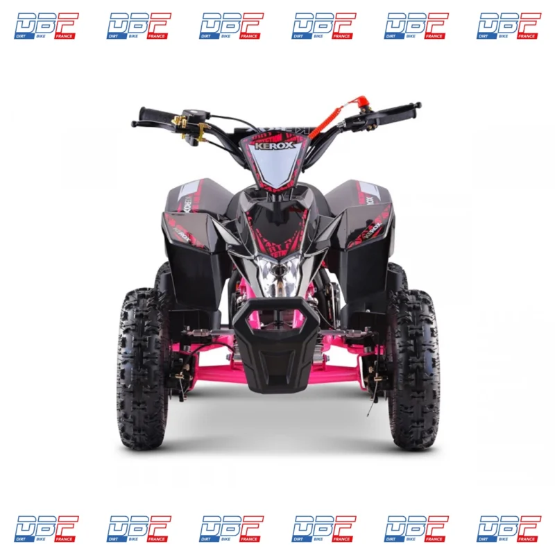 Pocket Quad 50cc Enfant KEROX Rock BW6 ROSE, Dirt Bike France - Photo N°2