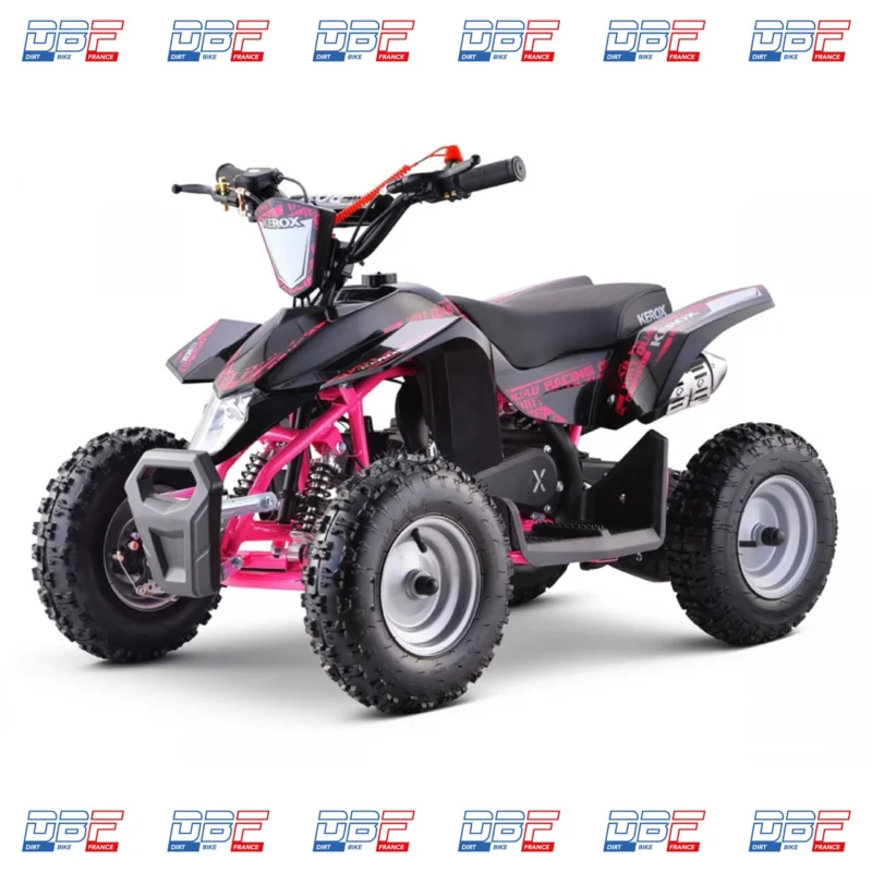 Pocket Quad 50cc Enfant KEROX Rock BW6 ROSE, Dirt Bike France - Photo N°3