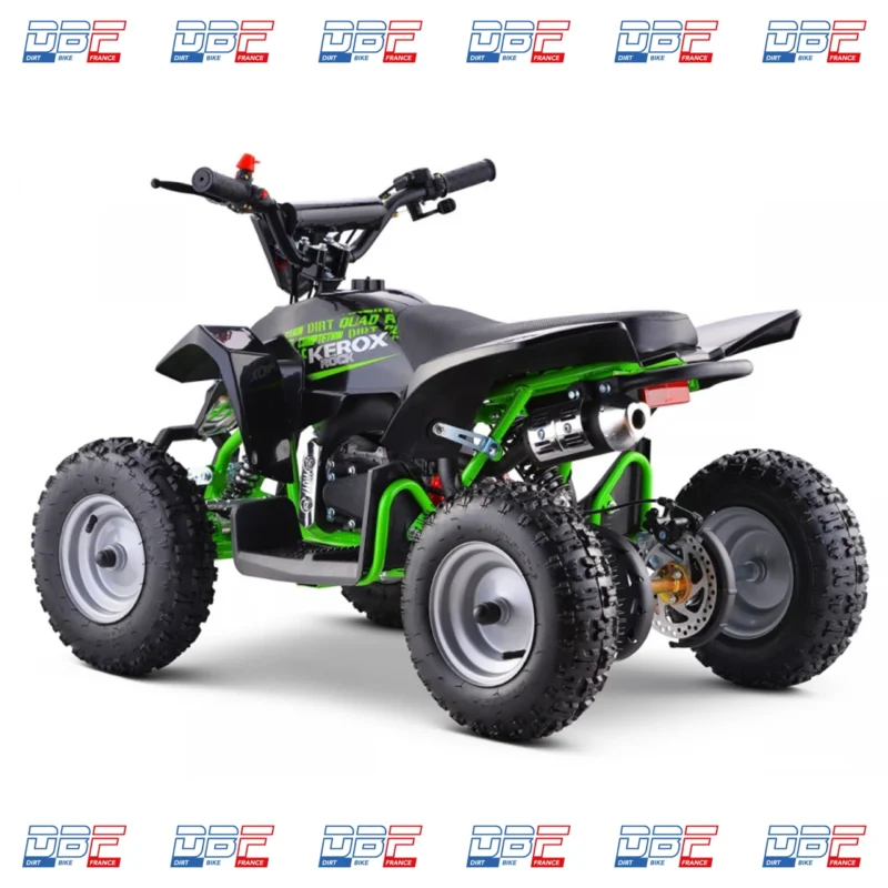 Pocket Quad 50cc Enfant KEROX Rock BW6 VERT, Dirt Bike France - Photo N°5