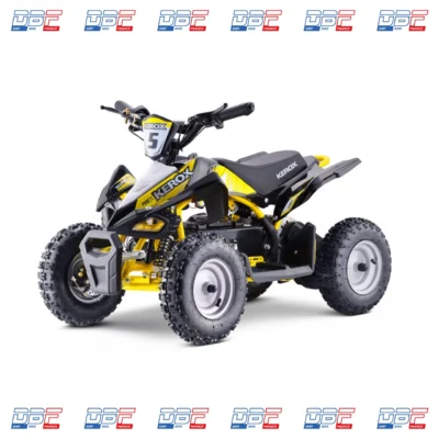 Pocket Quad électrique 800w enfant KEROX E-Rex BW6 JAUNE Dirt Bike France