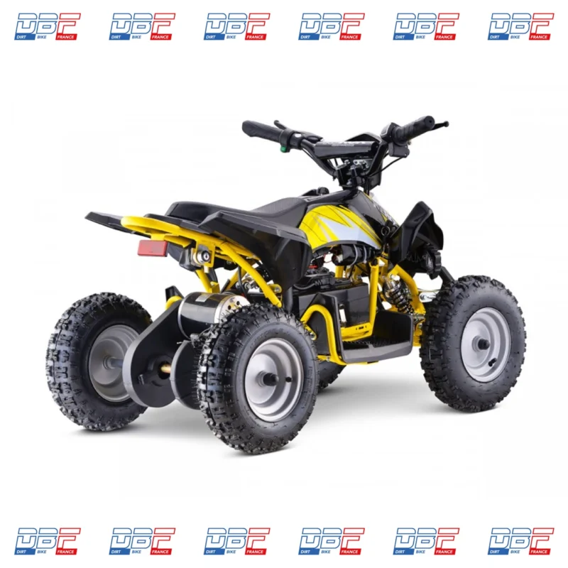 Pocket Quad électrique 800w enfant KEROX E-Rex BW6 JAUNE, Dirt Bike France - Photo N°5