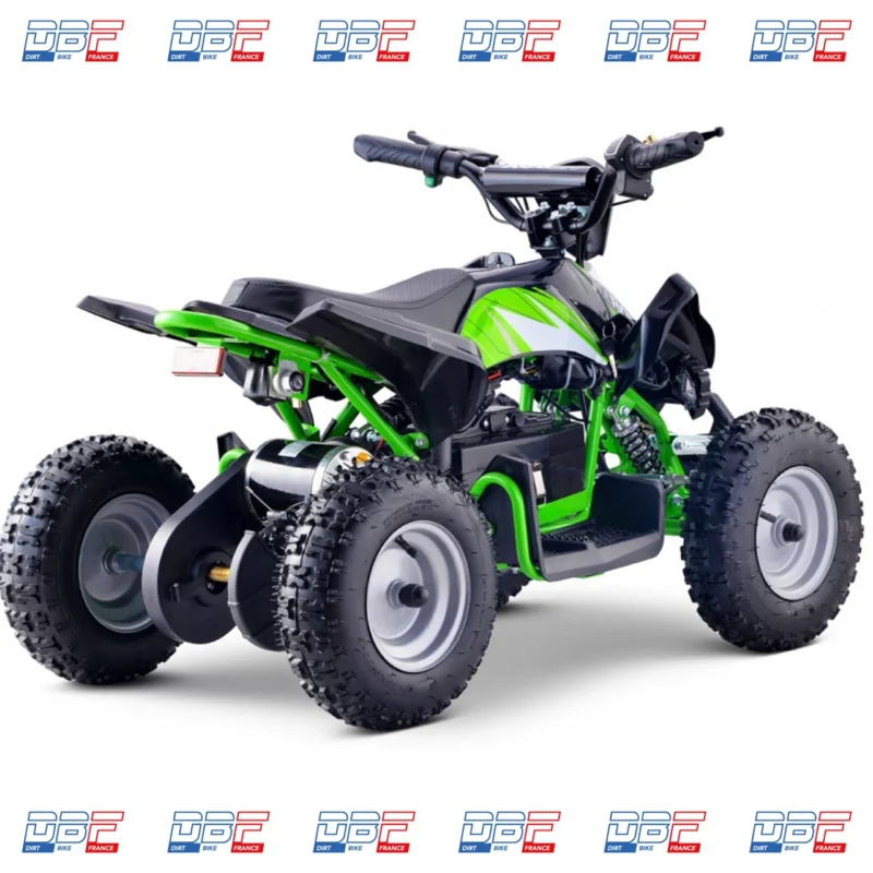 Pocket Quad électrique 800W enfant KEROX E-Rex BW6 VERT, Dirt Bike France - Photo N°2