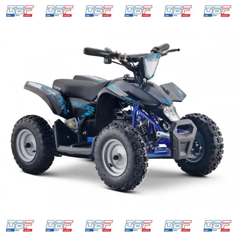 Pocket quad électrique 800w enfant KEROX E-Rock BW6 BLEU, Dirt Bike France - Photo N°2