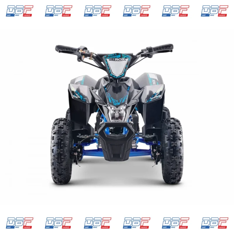 Pocket quad électrique 800w enfant KEROX E-Rock BW6 BLEU, Dirt Bike France - Photo N°4