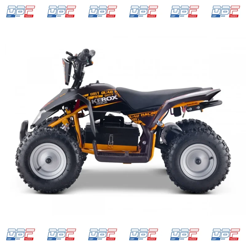 Pocket quad électrique 800w enfant KEROX E-Rock BW6, Dirt Bike France - Photo N°5