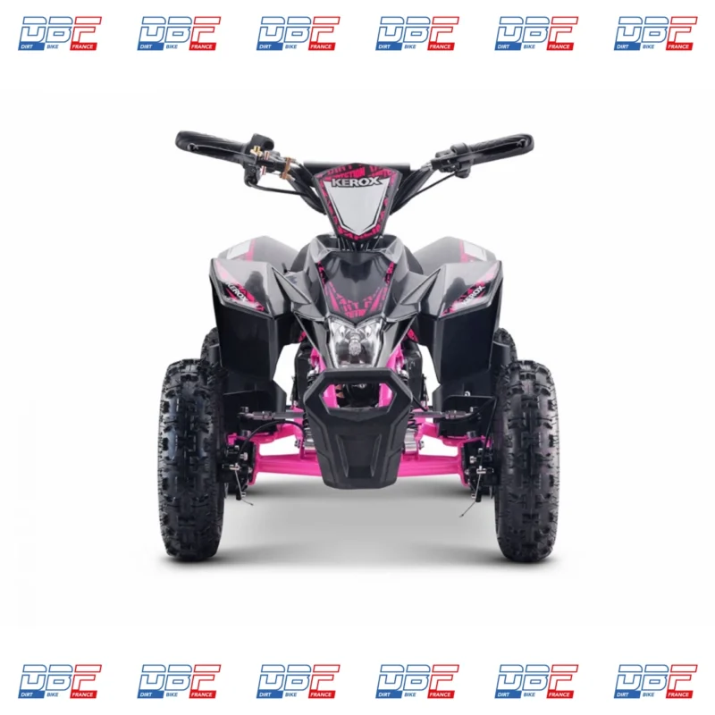 Pocket quad électrique 800w enfant KEROX E-Rock BW6 ROSE, Dirt Bike France - Photo N°2