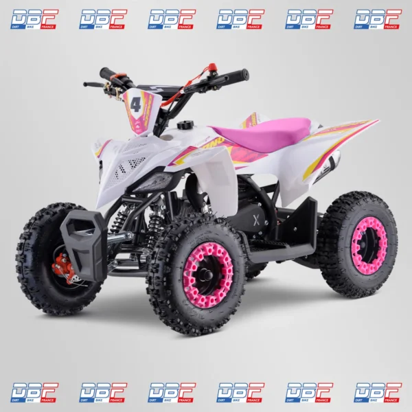 Pocket quad enfant 49cc apollo sano cobra 2023 Rose