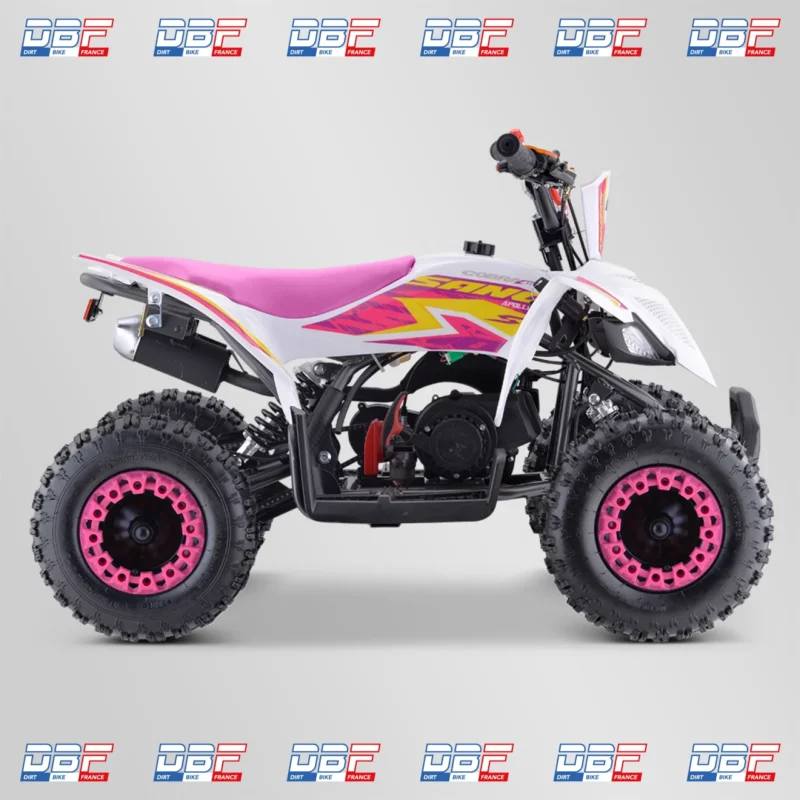 Pocket quad enfant 49cc apollo sano cobra 2023 Rose, Dirt Bike France - Photo N°4