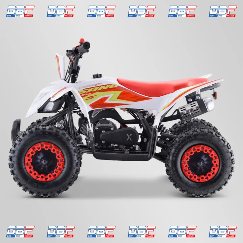 Pocket quad enfant 49cc apollo sano cobra 2023 Rouge, Dirt Bike France - Photo N°5