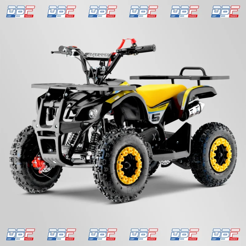 Pocket quad enfant 49cc apollo tiger 6″ 2023 Jaune, Dirt Bike France - Photo N°2