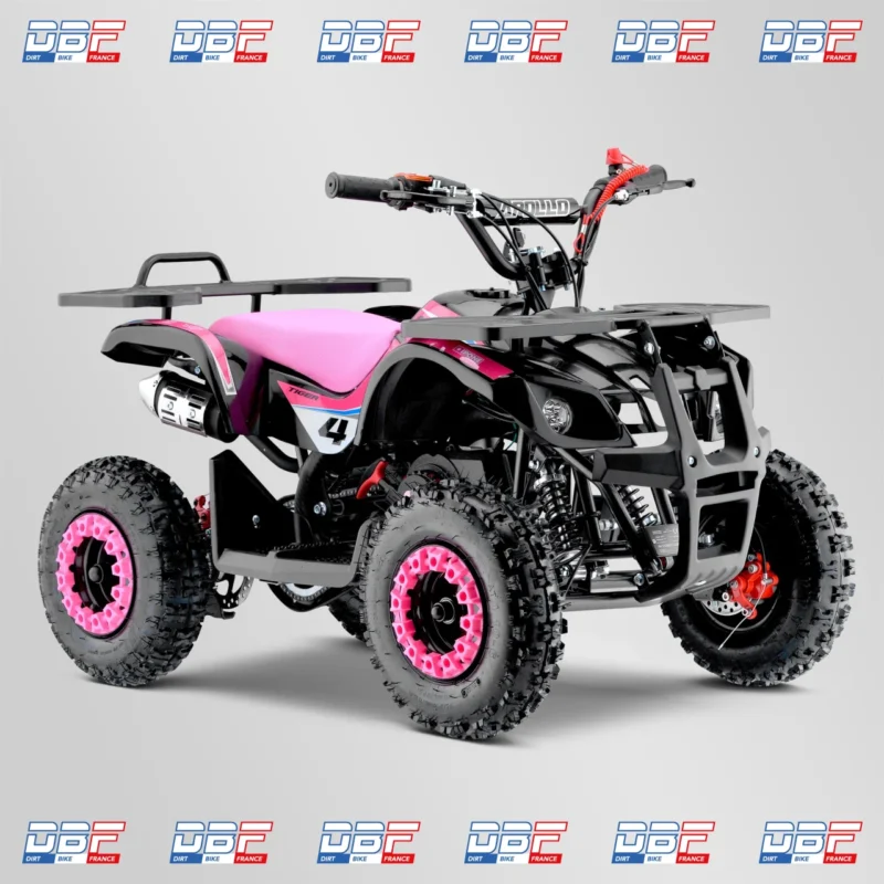 Pocket quad enfant 49cc apollo tiger 6″ 2023 Rose, Dirt Bike France - Photo N°1