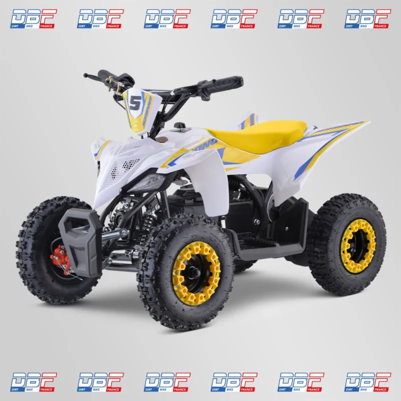 Pocket quad enfant electrique 800w apollo sano cobra 2023 Jaune, Dirt Bike France - Photo N°2