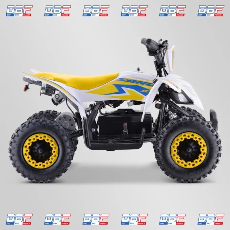 Pocket quad enfant electrique 800w apollo sano cobra 2023 Jaune, Dirt Bike France - Photo N°4