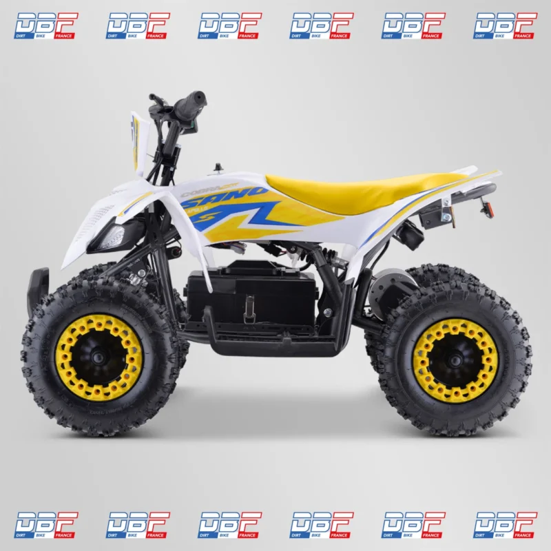 Pocket quad enfant electrique 800w apollo sano cobra 2023 Jaune, Dirt Bike France - Photo N°5