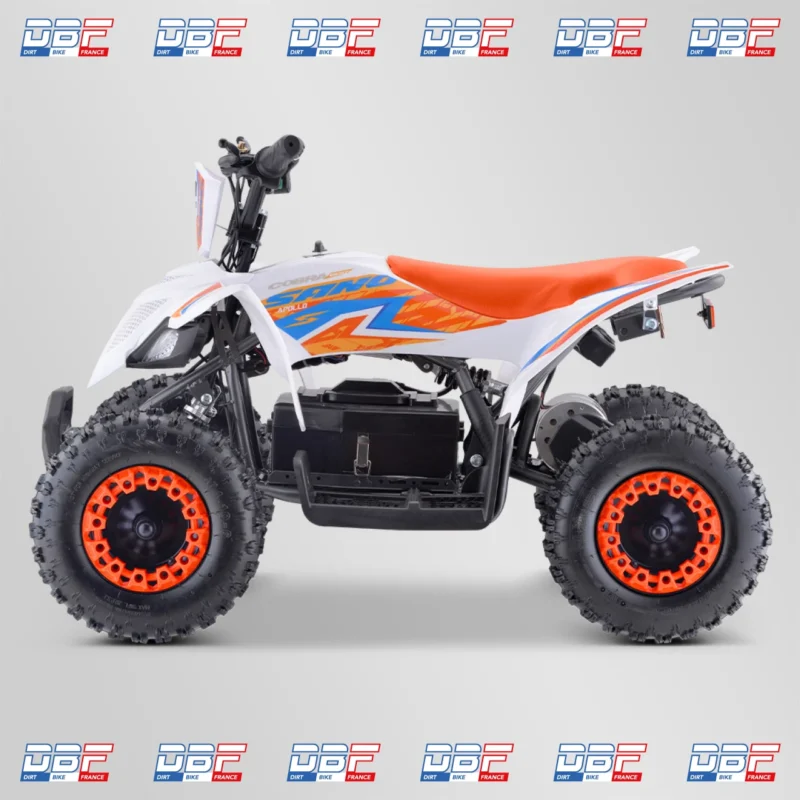 Pocket quad enfant electrique 800w apollo sano cobra 2023 Orange, Dirt Bike France - Photo N°5