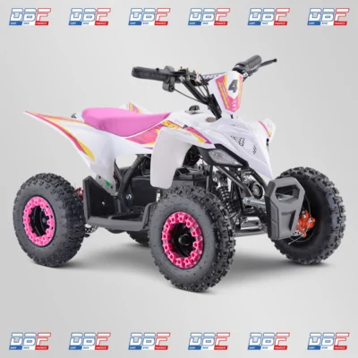 Pocket quad enfant electrique 800w apollo sano cobra 2023 Rose Dirt Bike France