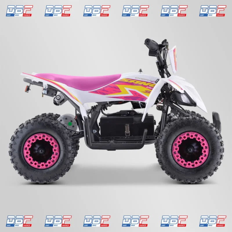 Pocket quad enfant electrique 800w apollo sano cobra 2023 Rose, Dirt Bike France - Photo N°4