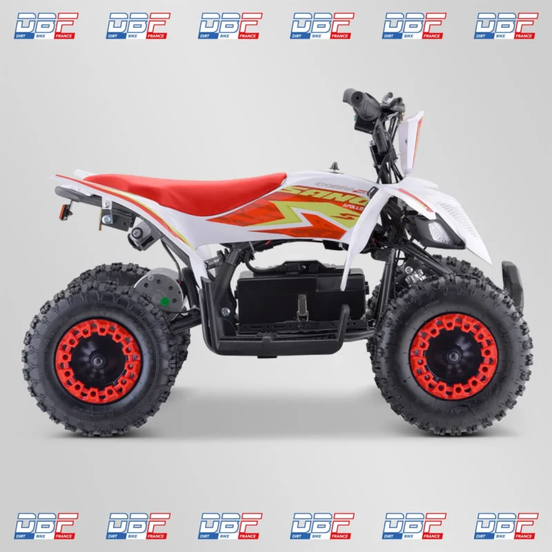 Pocket quad enfant electrique 800w apollo sano cobra 2023 Rouge, Dirt Bike France - Photo N°4