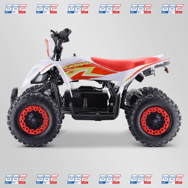 Pocket quad enfant electrique 800w apollo sano cobra 2023 Rouge, Dirt Bike France - Photo N°5