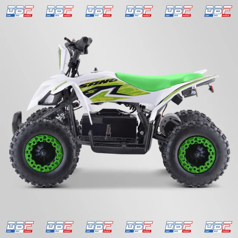 Pocket quad enfant electrique 800w apollo sano cobra 2023 Vert, Dirt Bike France - Photo N°5