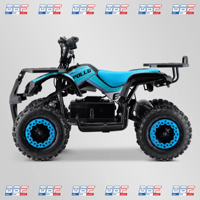 Pocket quad enfant electrique 800w apollo tiger 6″ 2023 Bleu, Dirt Bike France - Photo N°5