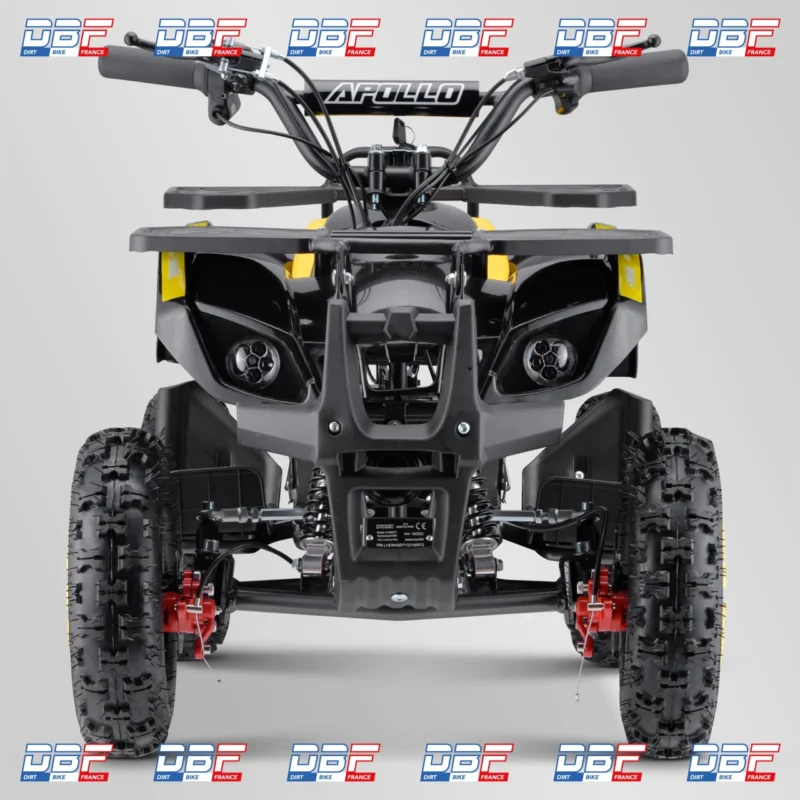 Pocket quad enfant electrique 800w apollo tiger 6″ 2023 Jaune, Dirt Bike France - Photo N°3