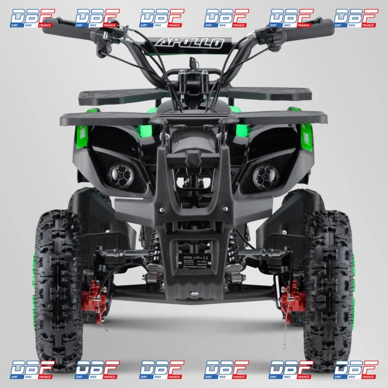 Pocket quad enfant electrique 800w apollo tiger 6″ 2023 Vert, Dirt Bike France - Photo N°3