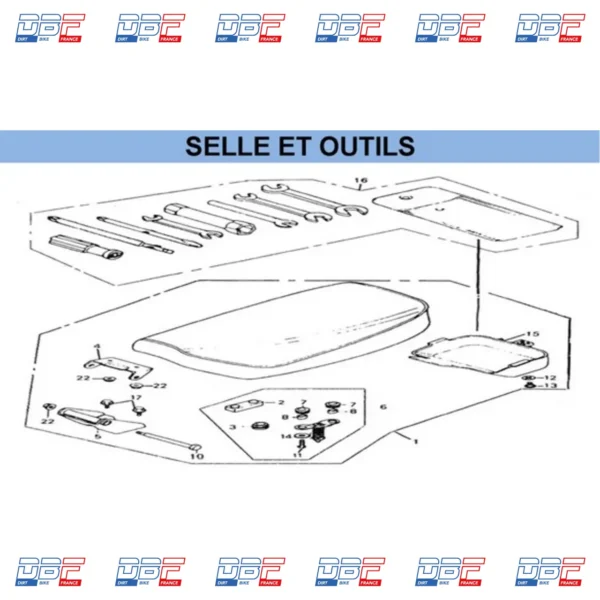 SUPPORT DE ROULEMENT EN ALLUMINIUM MOTORSPORT BIG + VIS - CHROMÉES