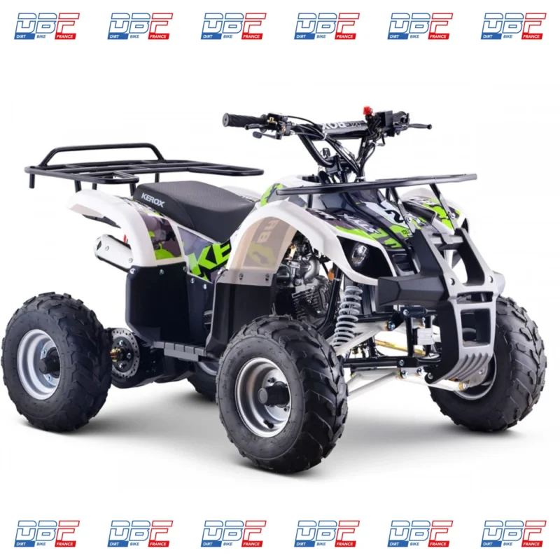 Quad 110cc enfant KEROX Bazooka BLANC, Dirt Bike France - Photo N°1