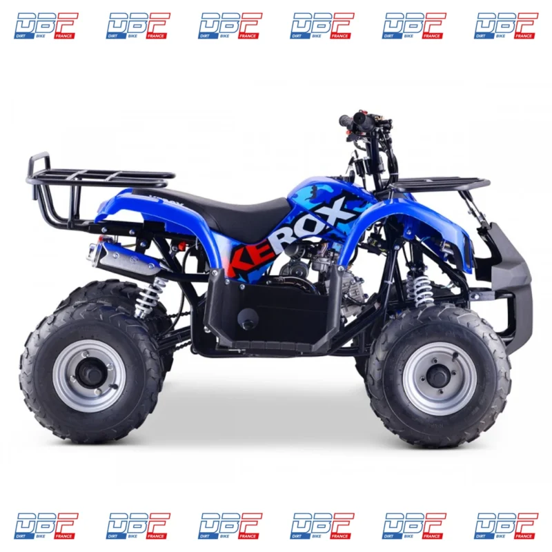 Quad 110cc enfant KEROX Bazooka BLEU, Dirt Bike France - Photo N°7