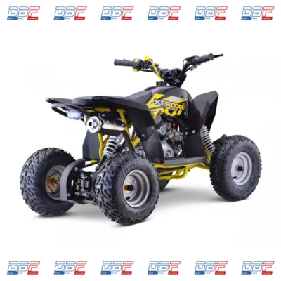 Quad 110cc enfant KEROX MKT JAUNE Dirt Bike France