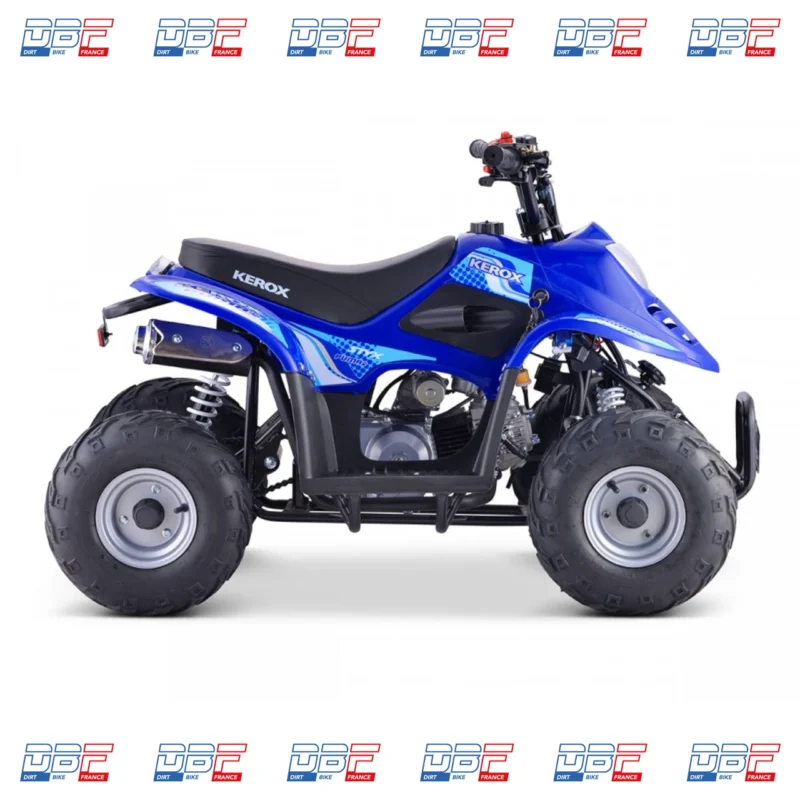 Quad 110cc enfant KEROX Puma BLEU, Dirt Bike France - Photo N°5