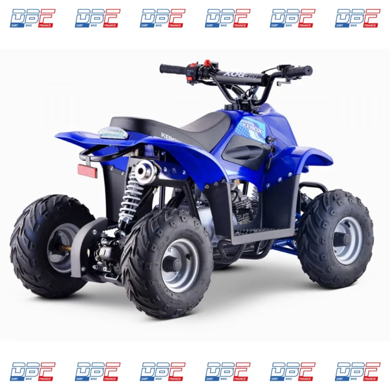 Quad 110cc enfant KEROX Puma BLEU, Dirt Bike France - Photo N°6